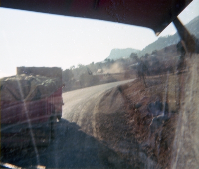 Climbing Tarsus, being overtaken by a Tonka